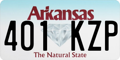 AR license plate 401KZP