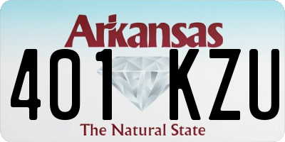 AR license plate 401KZU