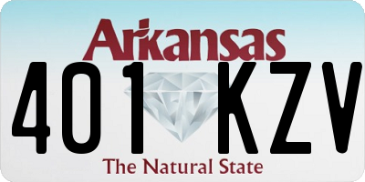 AR license plate 401KZV
