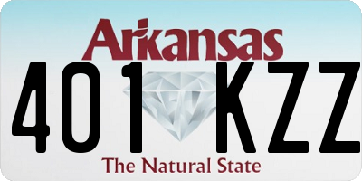 AR license plate 401KZZ
