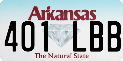 AR license plate 401LBB