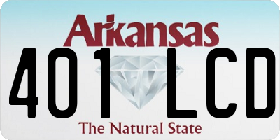 AR license plate 401LCD
