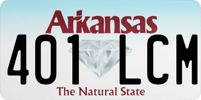 AR license plate 401LCM