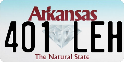 AR license plate 401LEH