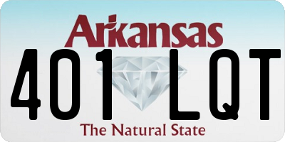 AR license plate 401LQT
