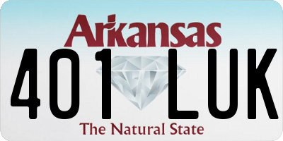 AR license plate 401LUK