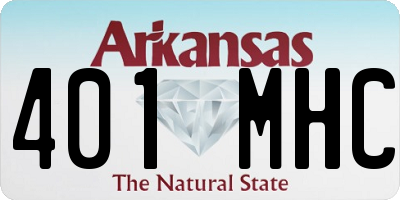 AR license plate 401MHC