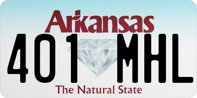 AR license plate 401MHL