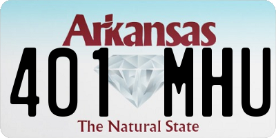 AR license plate 401MHU