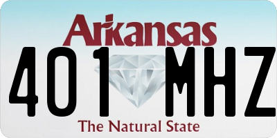 AR license plate 401MHZ