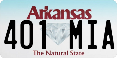 AR license plate 401MIA