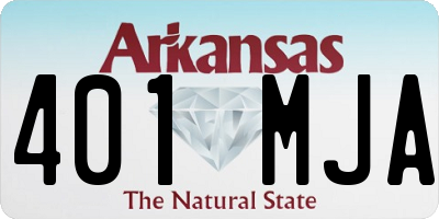 AR license plate 401MJA