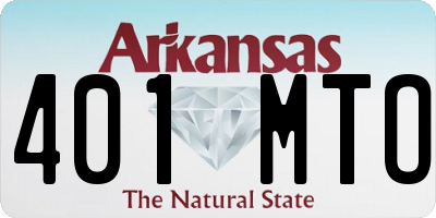 AR license plate 401MTO