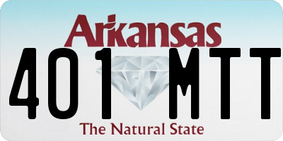 AR license plate 401MTT