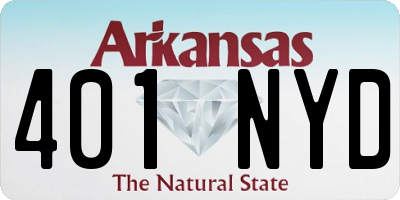 AR license plate 401NYD