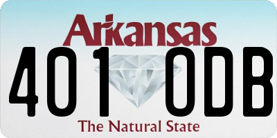 AR license plate 401ODB