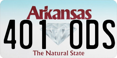 AR license plate 401ODS