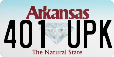 AR license plate 401UPK