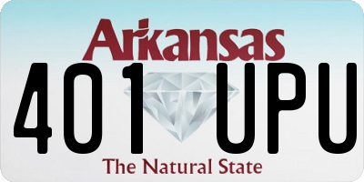 AR license plate 401UPU