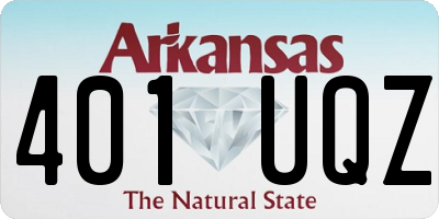 AR license plate 401UQZ