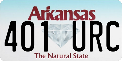 AR license plate 401URC