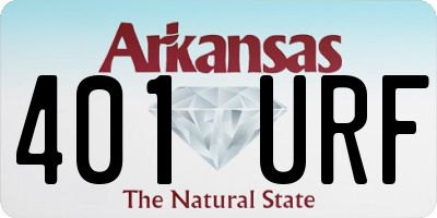 AR license plate 401URF