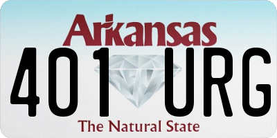 AR license plate 401URG