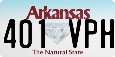 AR license plate 401VPH