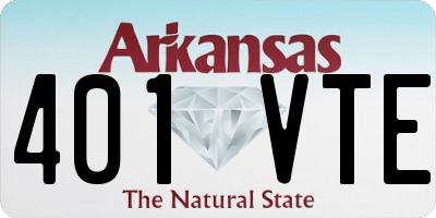 AR license plate 401VTE