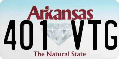 AR license plate 401VTG