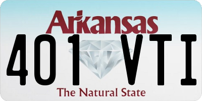 AR license plate 401VTI