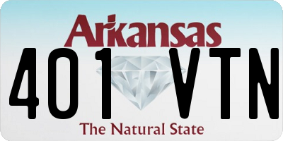 AR license plate 401VTN