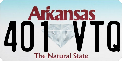 AR license plate 401VTQ