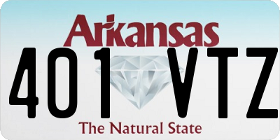 AR license plate 401VTZ