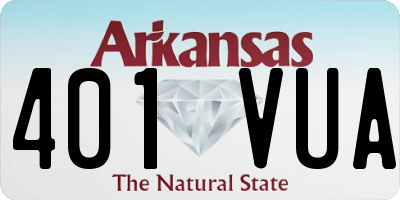 AR license plate 401VUA