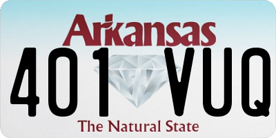 AR license plate 401VUQ
