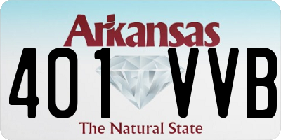 AR license plate 401VVB