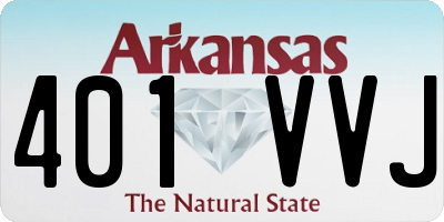 AR license plate 401VVJ