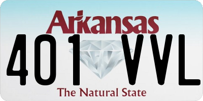 AR license plate 401VVL