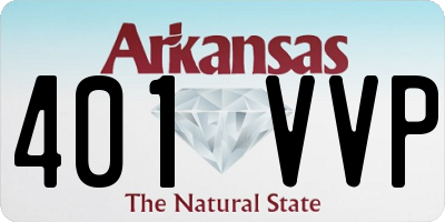 AR license plate 401VVP
