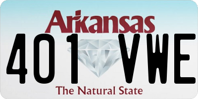 AR license plate 401VWE