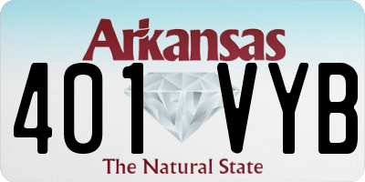 AR license plate 401VYB