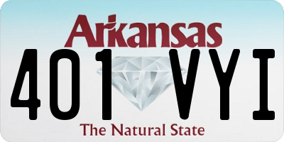 AR license plate 401VYI