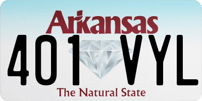 AR license plate 401VYL
