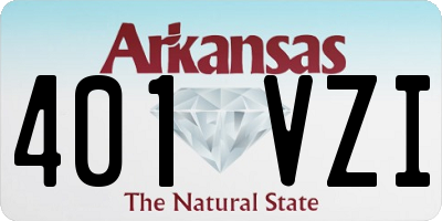 AR license plate 401VZI