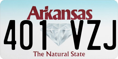 AR license plate 401VZJ