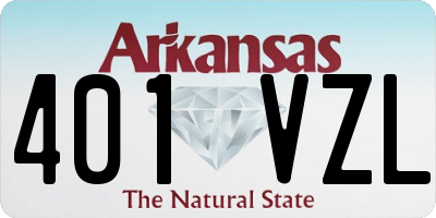 AR license plate 401VZL