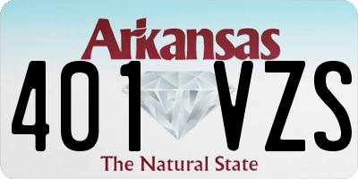 AR license plate 401VZS