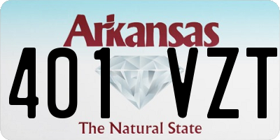 AR license plate 401VZT