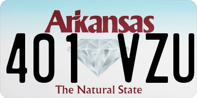 AR license plate 401VZU